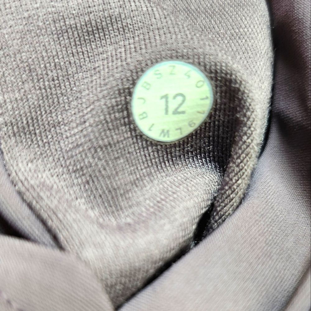 Lululemon Early Morning Dress Graphite Purple Size 12 - Picture 8 of 8